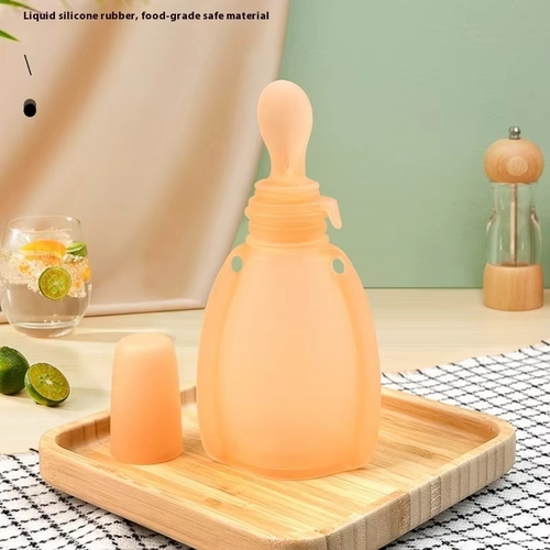 Dernières nouvelles de l'entreprise 150 ml de sacs de stockage de lait en silicone réutilisables   BPA-free, à l'épreuve des fuites et une solution respectueuse de l'environnement pour un allaitement maternel sûr