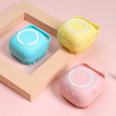 Nettoyeur de corps en silicone écologique avec distributeur de savon pour la douche