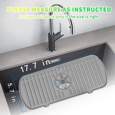 Un bon prix. Garde non-toxique de cuisine de silicone de 30 pouces, garde d'éclaboussure de robinet de restaurant Mat en ligne