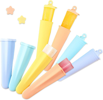 Un bon prix. Les moules glacials de Polonais de silicone inoffensif pratique, silicone de FDA soulèvent la glace Lolly Moulds en ligne