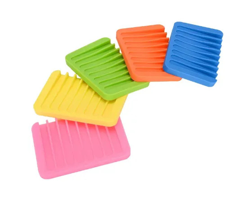 Un bon prix. Porte-savon Tray Holder Waterproof For Kitchen de silicone de salle de bains en ligne