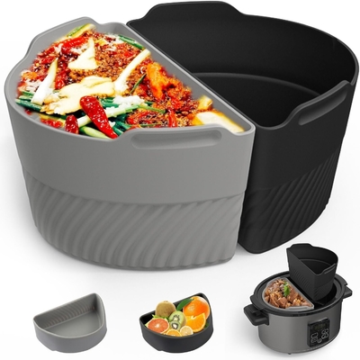 Un bon prix. 6 litres de silicone ovale pour cuisinière lente en ligne