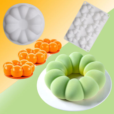Un bon prix. Moulins à gâteaux en silicone - Ensembles de pâtisseries en silicone - Pâtisseries en silicone non étanches - Moules de cuisson en silicone en ligne