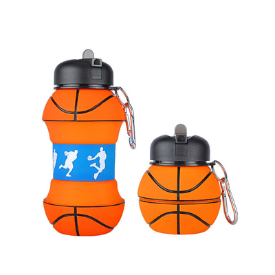 Un bon prix. Bouteilles d'eau pliables en silicone, bouteille d'eau pour tout-petits, tasse de camping avec carabineur en ligne