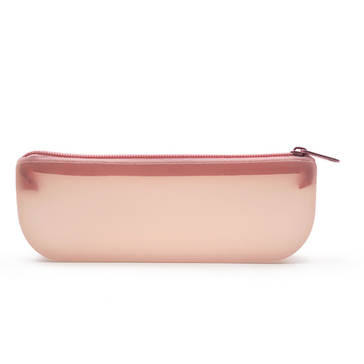 Un bon prix. Sac non-toxique insipide de brosse de maquillage de silicone, poche cosmétique de silicone étanche en ligne