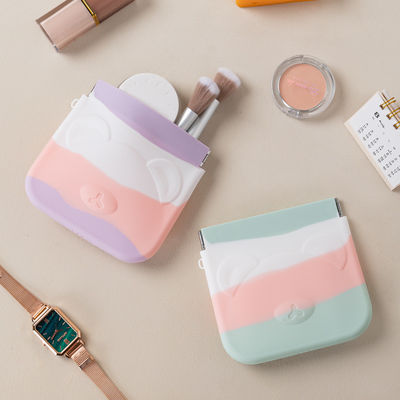 Un bon prix. Mini sac cosmétique en silicone lavable sans odeur multi-fonction en ligne