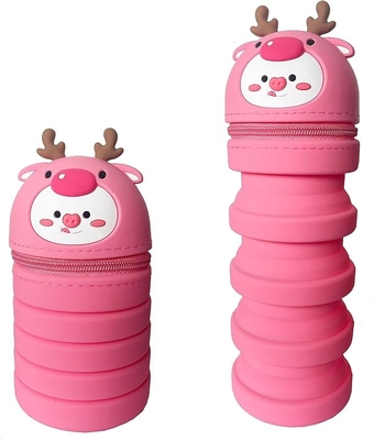 Un bon prix. Boîte à crayons en silicone pliable facile à nettoyer en ligne