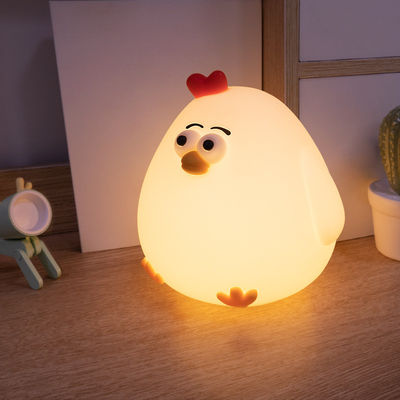 Un bon prix. Lumière de nuit de canard Lumière de canard mignonne Rechargeable Dimmable Lumière de nuit Silicone LED Timer Lumière de chevet Lumière de chambre de bébé en ligne