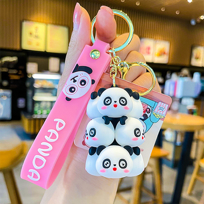 Un bon prix. Sac à main porte-clés pour animaux Charms Kawaii Anime porte-clés pour enfants garçon fille en ligne