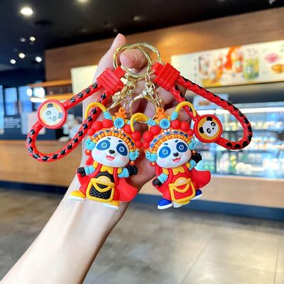 Un bon prix. Décoration de porte-clés suspendue en silicone souple et en acier inoxydable en ligne