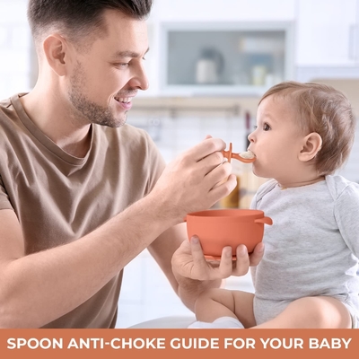 Un bon prix. Cuvette de alimentation de silicone pratique inoffensif, anti cuvettes d'aspiration de sevrage de glissement en ligne
