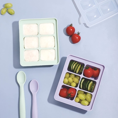 Un bon prix. Plateau de glace étanche portatif de silicone, moule non-toxique de silicone pour la crème glacée en ligne