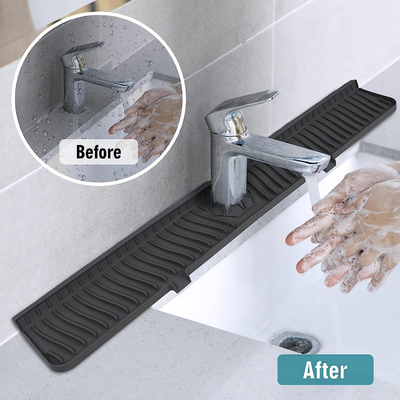 Un bon prix. Garde d'éclaboussure réutilisable de l'eau d'évier de produit de cuisine de silicone de FDA en ligne