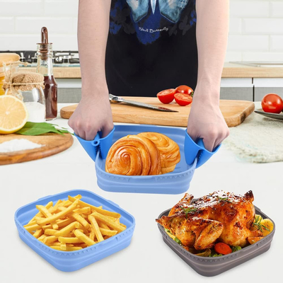Un bon prix. Silicone micro-ondable faisant Tray Cake Mold Odorless Practical cuire au four en ligne