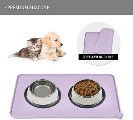 Un bon prix. Fournisseurs universels d'animal familier de silicone alimentant Mat Nontoxic Practical en ligne