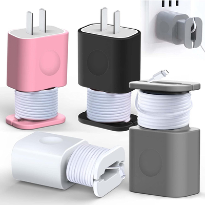 Un bon prix. Réutilisable non-toxique d'anti de coupure de l'électronique de silicone de caisse protecteur de chargeur en ligne