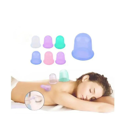 Tasse mettante en forme de tasse de l'électronique de LFGB de silicone de caisse de massage réutilisable de vide non-toxique