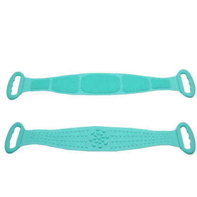 Épurateur arrière de douche flexible portative de silicone, anti brosse de corps de Bath de silicone de glissement