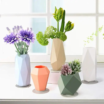 Un bon prix. Pratique multicolore inoffensif de silicone de fleur de pot non-toxique de bouteille en ligne