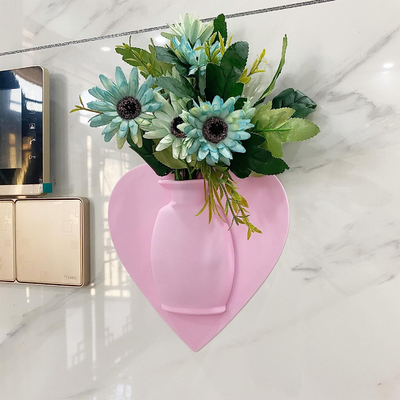 Un bon prix. Fixé au mur détachable démontable de vase à fleur de caisse de silicone de l'électronique en ligne