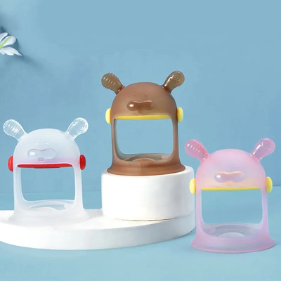 Un bon prix. Inoffensif libre sensoriel des jouets BPA de bébé de silicone lavable de hochet en ligne