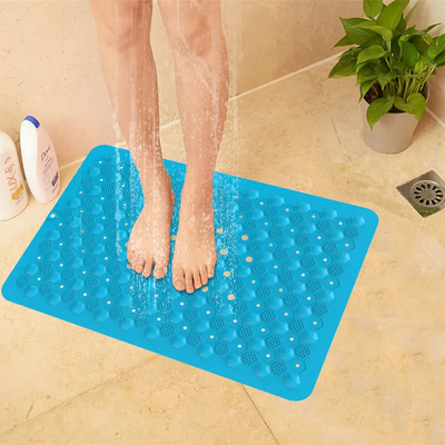 Tapis de douche rectangulaire pratique d'aspiration, tapis de bain de Gorilla Grip Patented Shower And