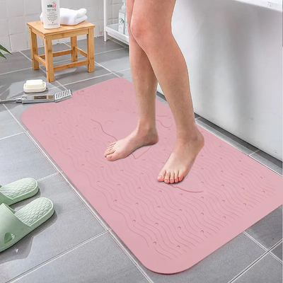 Un bon prix. Non douche lavable Mat Odorless Nontoxic BPA de silicone de glissement libre en ligne