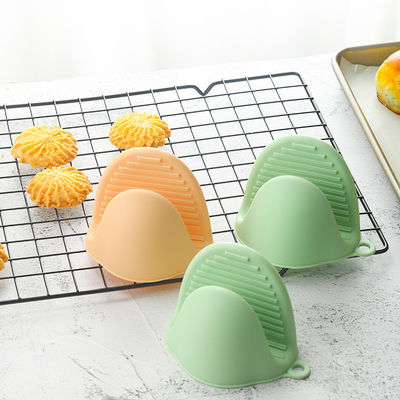 Un bon prix. Coiffures de four en silicone Coiffures de four mini résistantes à la chaleur Coiffures de four en caoutchouc Gants de four en silicone Grippe de pinceau de cuisson en ligne