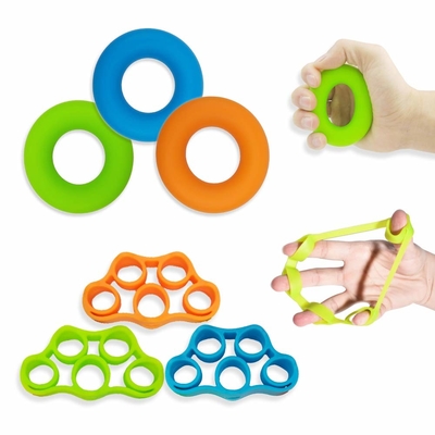 Un bon prix. Appareil de renforcement de la poignée de la main en silicone Appareil d'entraînement de la poignée de la main Appareil de renforcement de la poignée du doigt Appareil d'entraînement de la force du doigt en ligne
