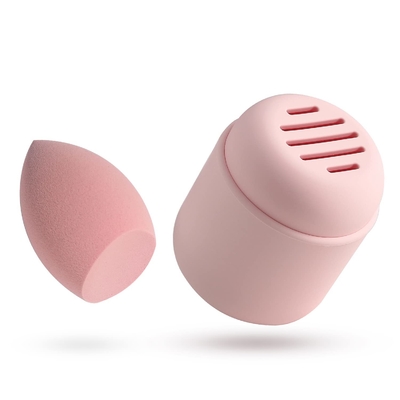 Un bon prix. Laveable respirant maquillage en silicone porte-éponge de beauté éponge mélangeur de voyage en ligne