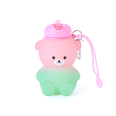 Un bon prix. Bouteille d'eau, Bouteille d'eau pliable pour enfants, Bouteilles d'eau mignonnes - apparence de chat kawaii - Portable à l'épreuve des fuites, sans BPA en ligne