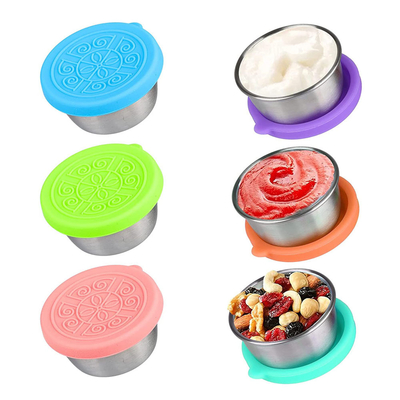 Un bon prix. Récipients pour les assaisonnements, les assaisonnements pour salade, les trempettes, les collations, les tasses de sauce trempée en acier inoxydable, les mini-aliments en ligne