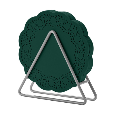 Des sous-vêtements en silicone avec porte-gobelets Des sous-vêtements pour tasses en silicone Des tapis en silicone Des tapis de thé résistants à la chaleur Des cadeaux de réception