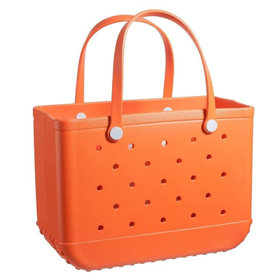 Un bon prix. Sac à main imperméable à la plage, panier de stockage durable anti-poussée lavable en ligne