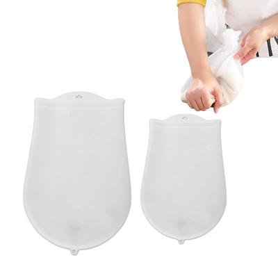 Un bon prix. Sac à pâtisserie en silicone réutilisable Sac à pâtisserie multifonctionnel Mélangeur de pâte pour pain Outil de pâtisserie en ligne