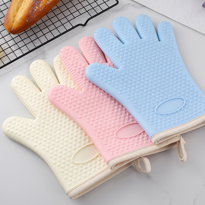 Un bon prix. Gants de grillage haut de gamme Gants de barbecue Gants de four en silicone Gants de grillage haut de gamme Gants de cuisson à l'eau douce en ligne