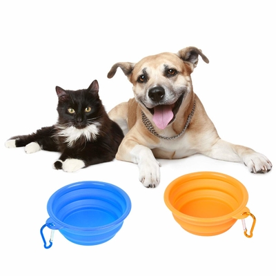 Un bon prix. Bouteilles de chien pliables en silicone sans BPA Bouteille de voyage pliable portable pour animaux de compagnie en ligne