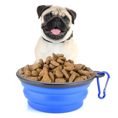 Un bon prix. Coupe pliable pour animaux de compagnie Coupe pour chiens 2 paquets Portable Alimenteur pour animaux de compagnie en silicone Pour chiens et chats Alimentation pour animaux de compagnie Alimentation en eau Coupe de voyage pour le camping en ligne