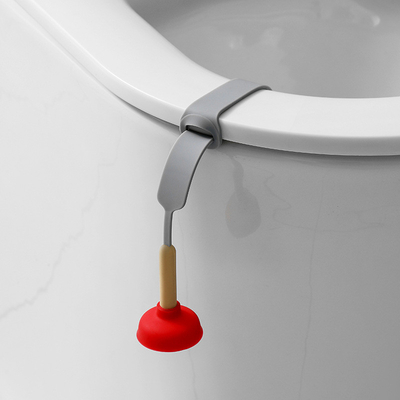 Lecteur de couvercle de siège de toilette en silicone Évitez de toucher le couvercle de toilette