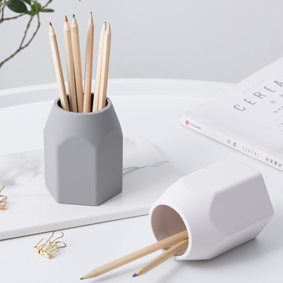 Porteur de crayon en silicone imperméable pour bureau simple moderne minimaliste organisateur de maquillage chaussure fournitures de bureau pour les enfants à la maison