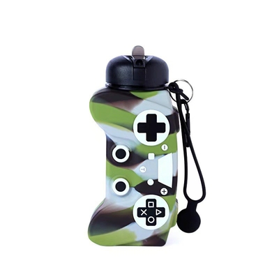 Un bon prix. Bouteille d'eau pliable en silicone antidérapant pour les tout-petits et les activités de plein air en ligne