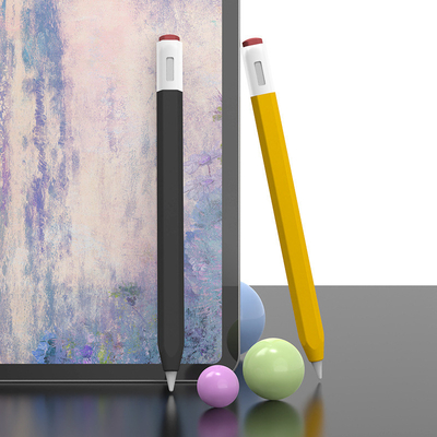 Étui de silicone de platine de 16*1cm pour le crayon à pomme de 2e génération