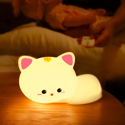 Un bon prix. Lumière nocturne de lapin blanc étanche à l'eau 16 couleurs enfants mignons Lumière nocturne Santacam en ligne
