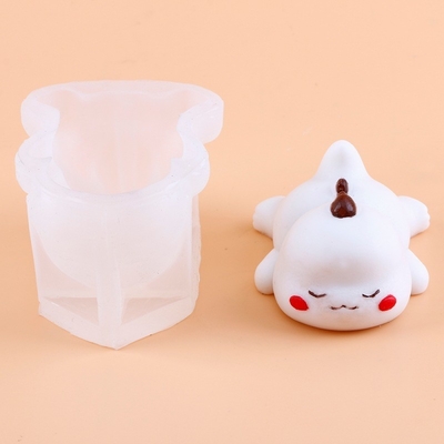 Candelabre en silicone 3D sur mesure pour le cadeau de Noël en chocolat et savon