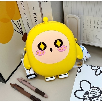 Un bon prix. Cartoon porte-crayons en silicone porte-monnaie porte-monnaie sac à main crossbody sac à main enfant sac à main monnaie sac à main pour cadeau d'anniversaire petite fille en ligne