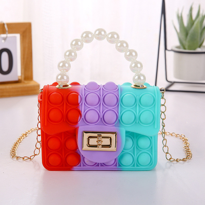 Un bon prix. Mini sac à main pour les petites filles Crossbody mignon sac à main princesse épaule sac à main Petite fille cadeau d'anniversaire de Noël en ligne