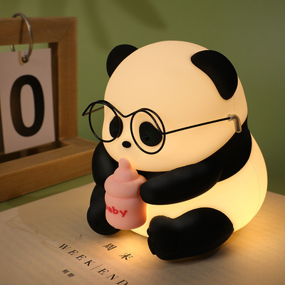 Un bon prix. Lumière de nuit Panda pour les enfants Appuyez sur le contrôleur de sommeil rechargeable Batterie nourrissage de bébé chambre d'enfant en ligne