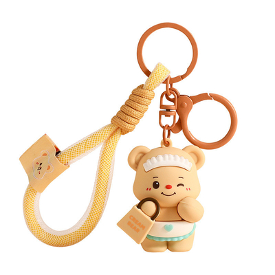 Un bon prix. Chaîne à clefs en silicone douce pour filles, sans goût en ligne