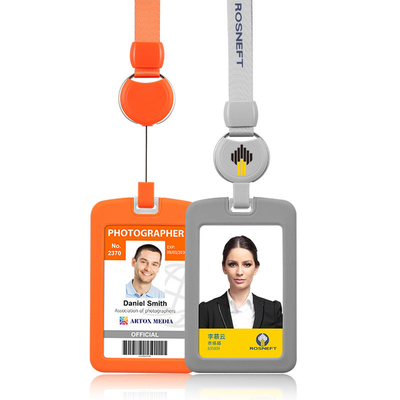 Un bon prix. Bureau carte d'identité école cartes de crédit Proximité clé insipide carte d'identité verte détenteur protecteur poche en ligne