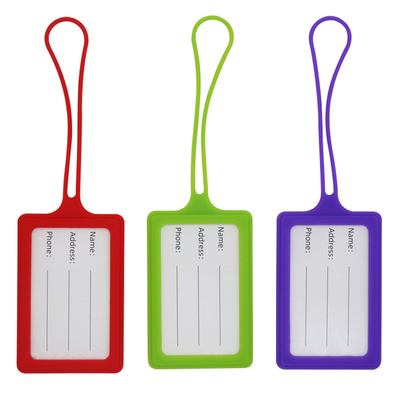 Un bon prix. Étiquettes de bagages lumineuses personnalisées Étiquettes de nom légères pour valises et sacs pour enfants en ligne